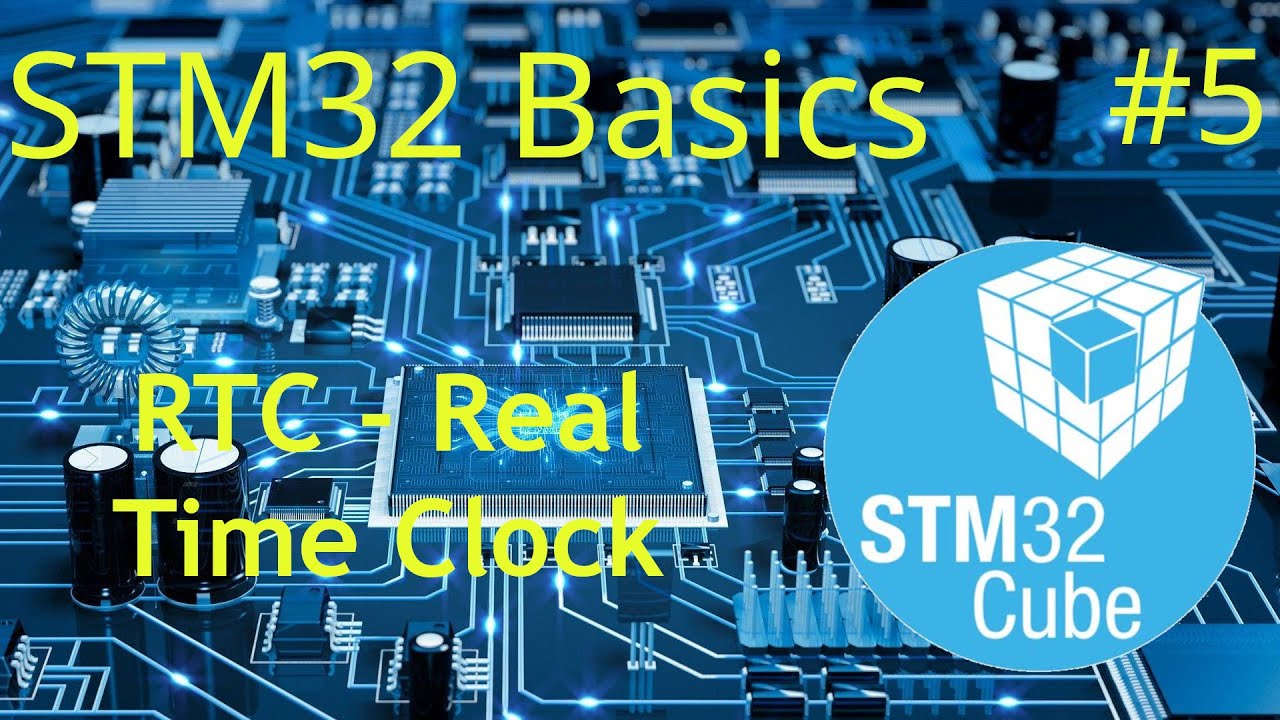 Podstawy STM32 #5 - RTC - zegar czasu rzeczywistego
