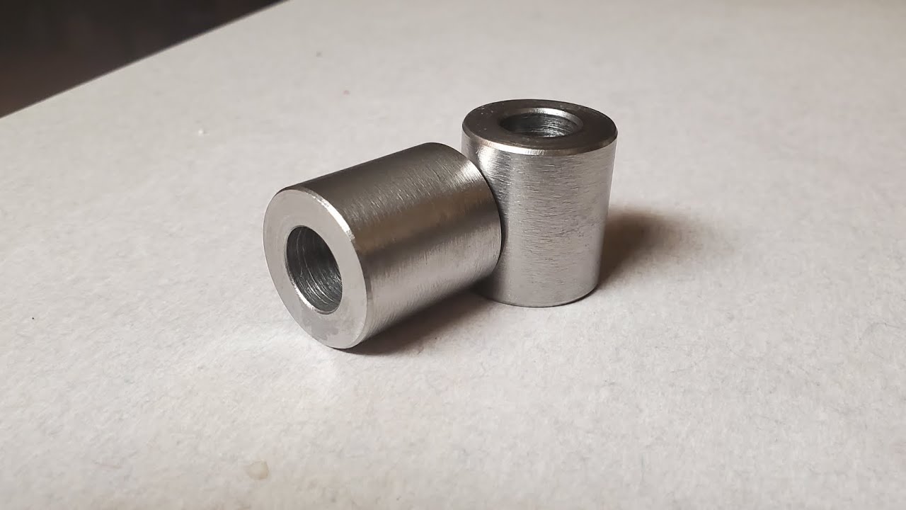 Making Steel Bushing on my EMCO Maximat V10