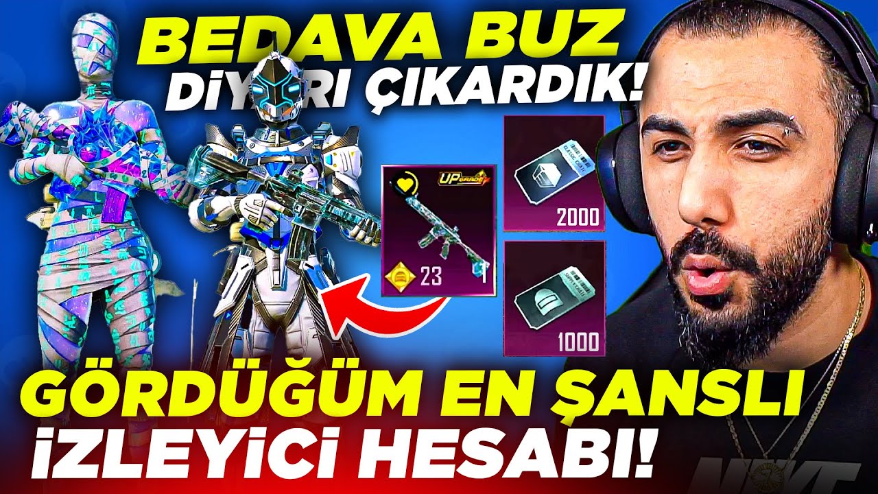 BEDAVA BUZ DİYARI VE MALZEME SANDIĞINDAN 2 DESTANSI ÇIKARTTIK!😱 GÖRÜLMEMİŞ OLAY!! | PUBG MOBILE