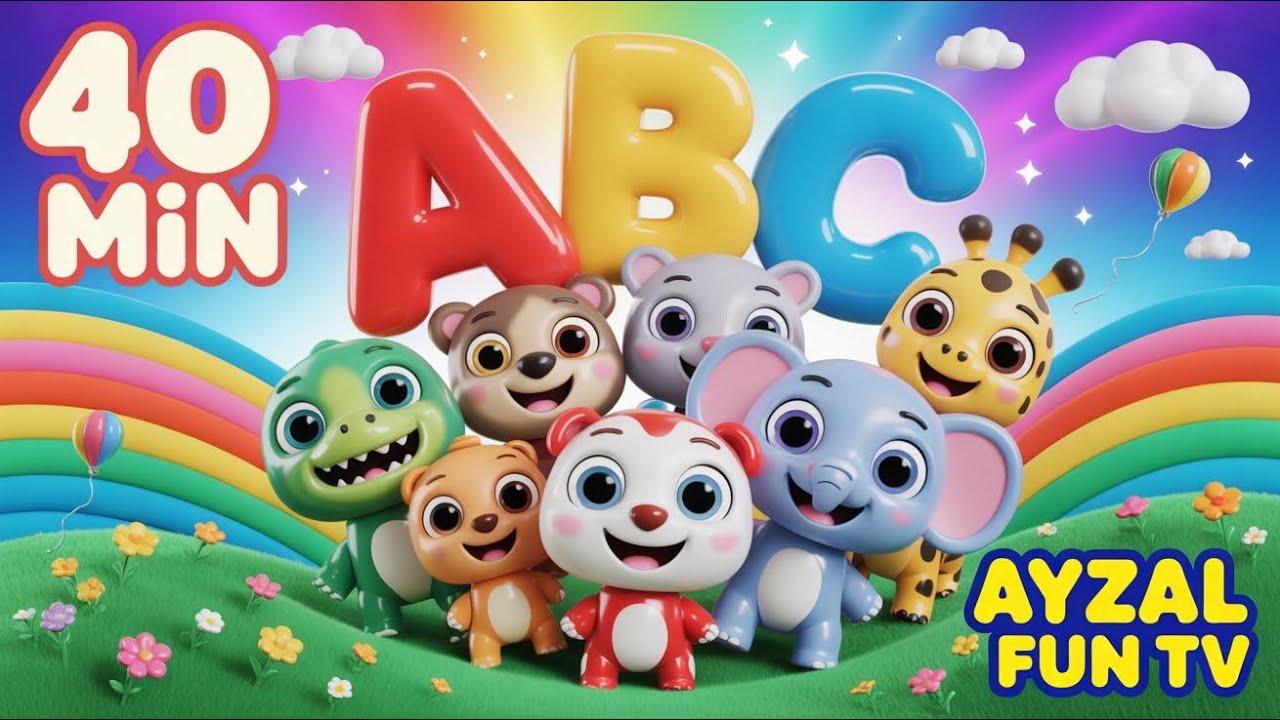 What’s in the Box? 🎁 ABC Phonics Song for Kids | ABCD | Learn Alphabet A–Z | Ayzal Fun Tv
