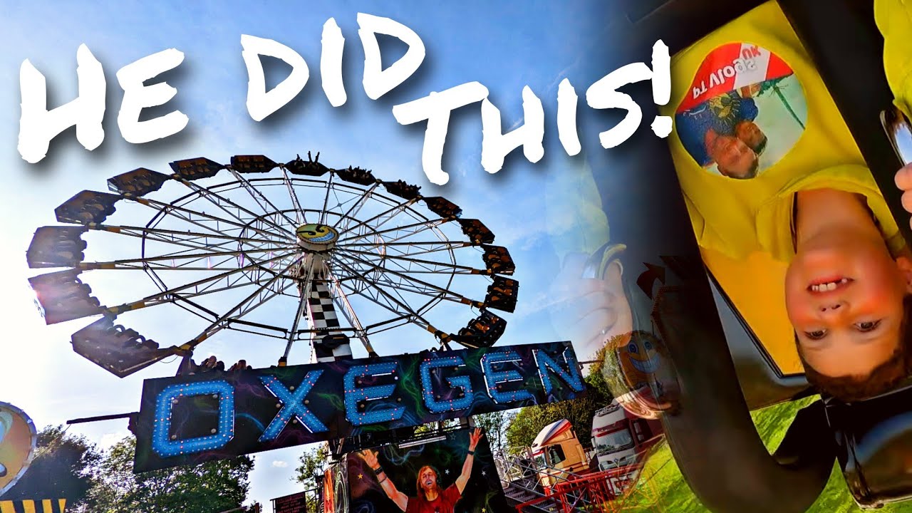 Weaverham Fun Fair 2022 | Theo did Oxegen! 😮