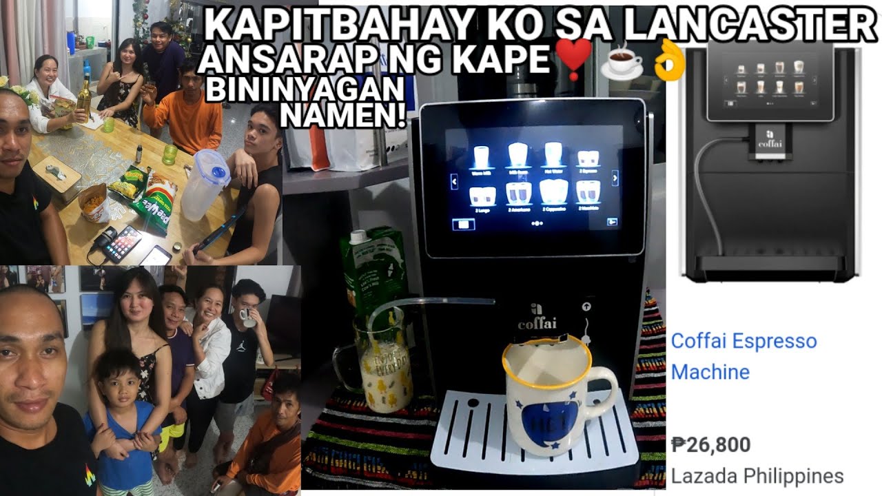 COFFAI ESPRESSO MACHINE NEW COMMERCIAL BY ANGELITO RAMILO! NICA SAN LUIS WISH LIST NATUPAD NI MAMA❣️