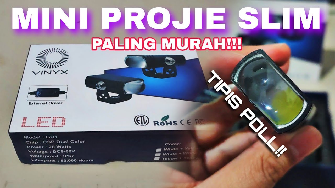 REVIEW VYNIX GR1 GRILL LIGHT | Mini Laser Slim Paling Murah Saat Ini !!!