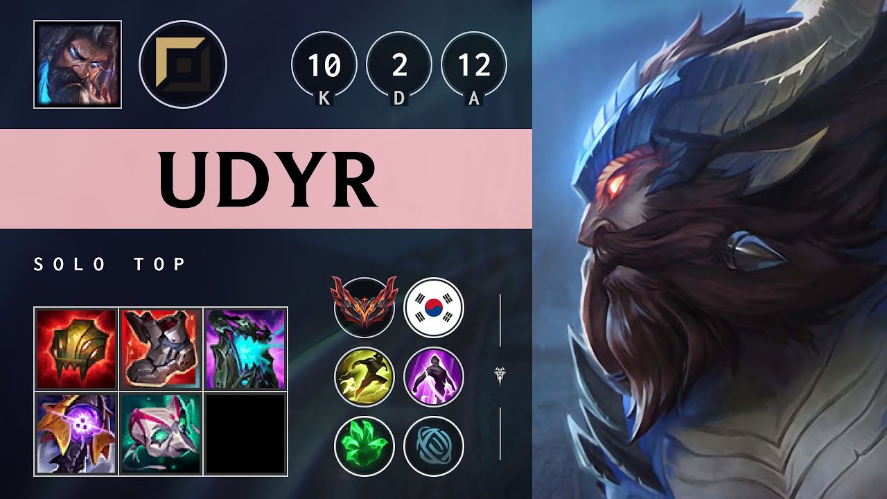 Udyr Top vs Ambessa - KR Grandmaster Patch 25.20