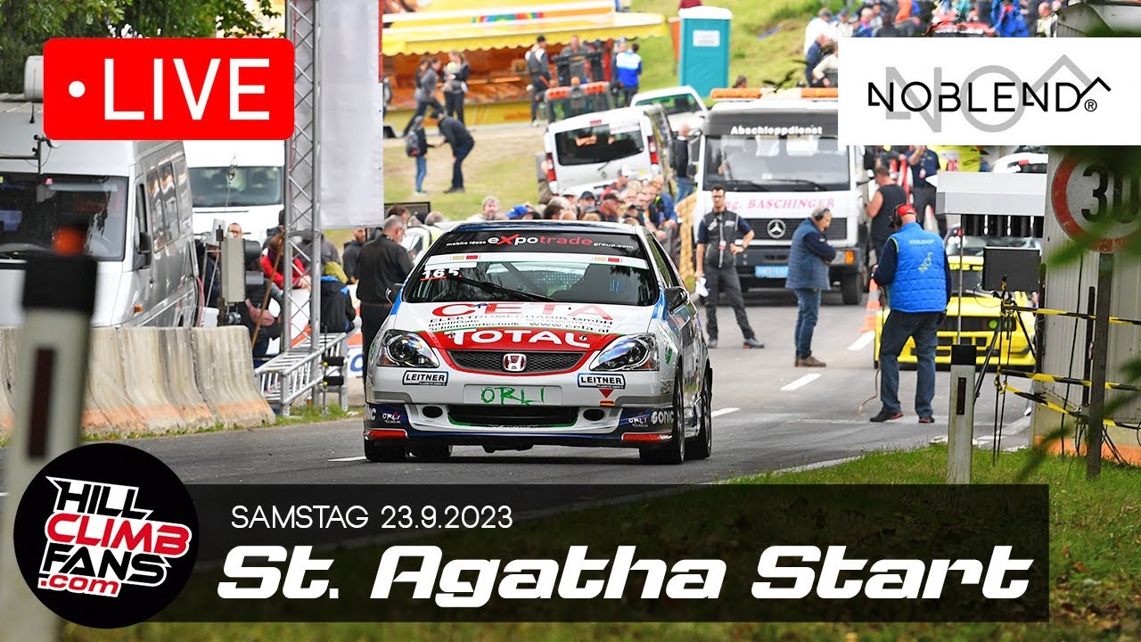 Live START Hill Climb St. Agatha 2023 | Samstag 23.9.2023