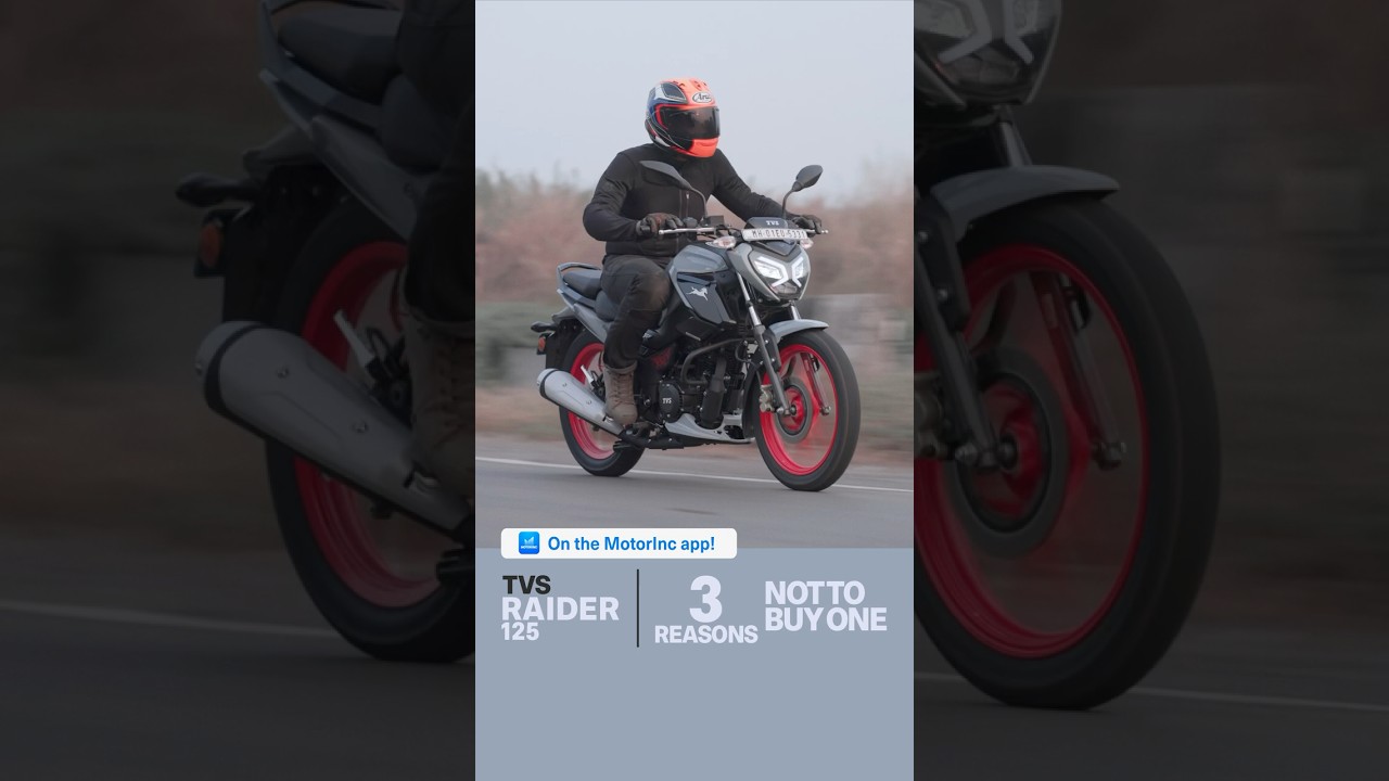 3 reasons not to buy one | TVS Raider 2025 FAQ #03