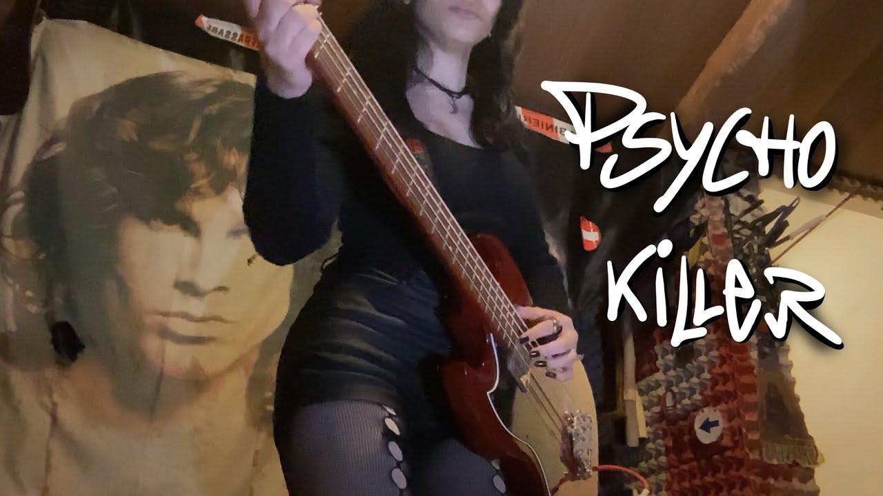 Psycho Killer - Talking Heads (Bass Cover by fklucy) #basscover #talkingheads #strangerthings