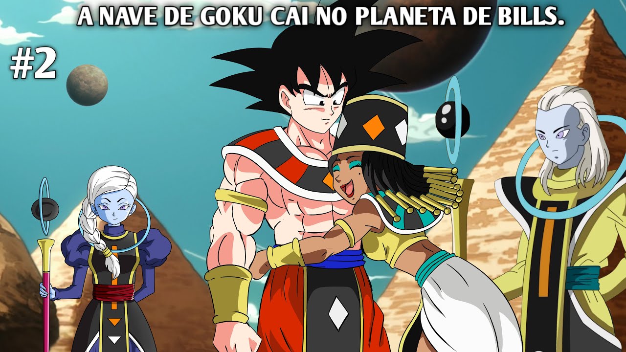 Se a nave de Goku caísse no planeta de Bills parte 2.