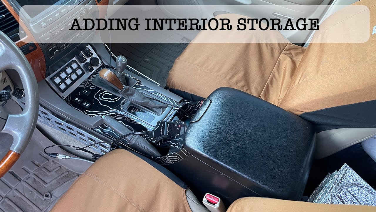 Lexus GX470 center console swap