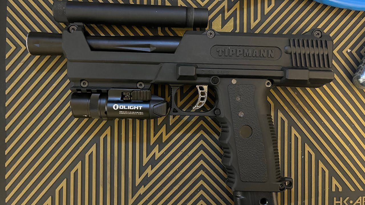 LL4D Tippmann Tipx - Is it cheating with a longer barrel? 7” 0.683 Lapco Desert Edge