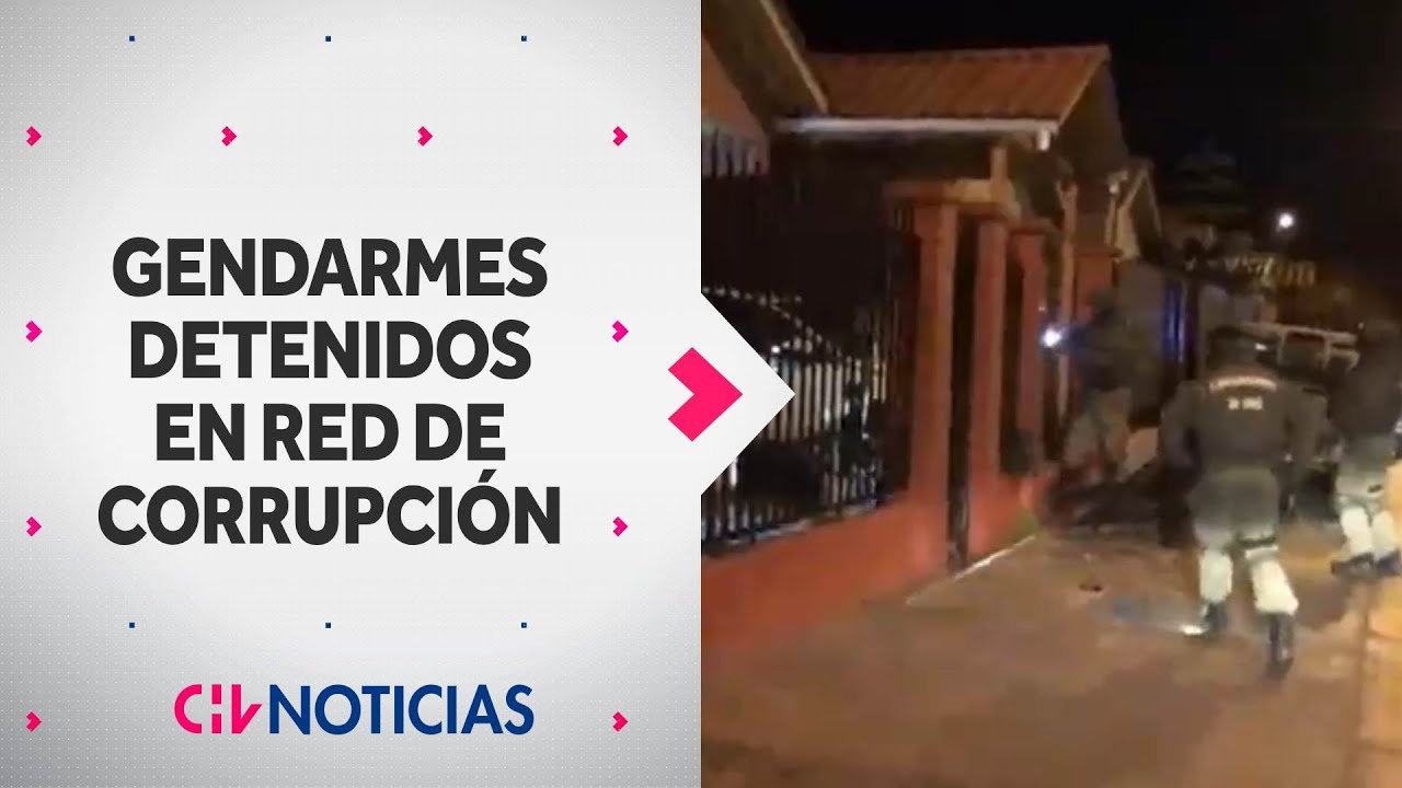 9 GENDARMES DETENIDOS por red de corrupción: Les pagaban para entrar drogas y celulares a cárceles