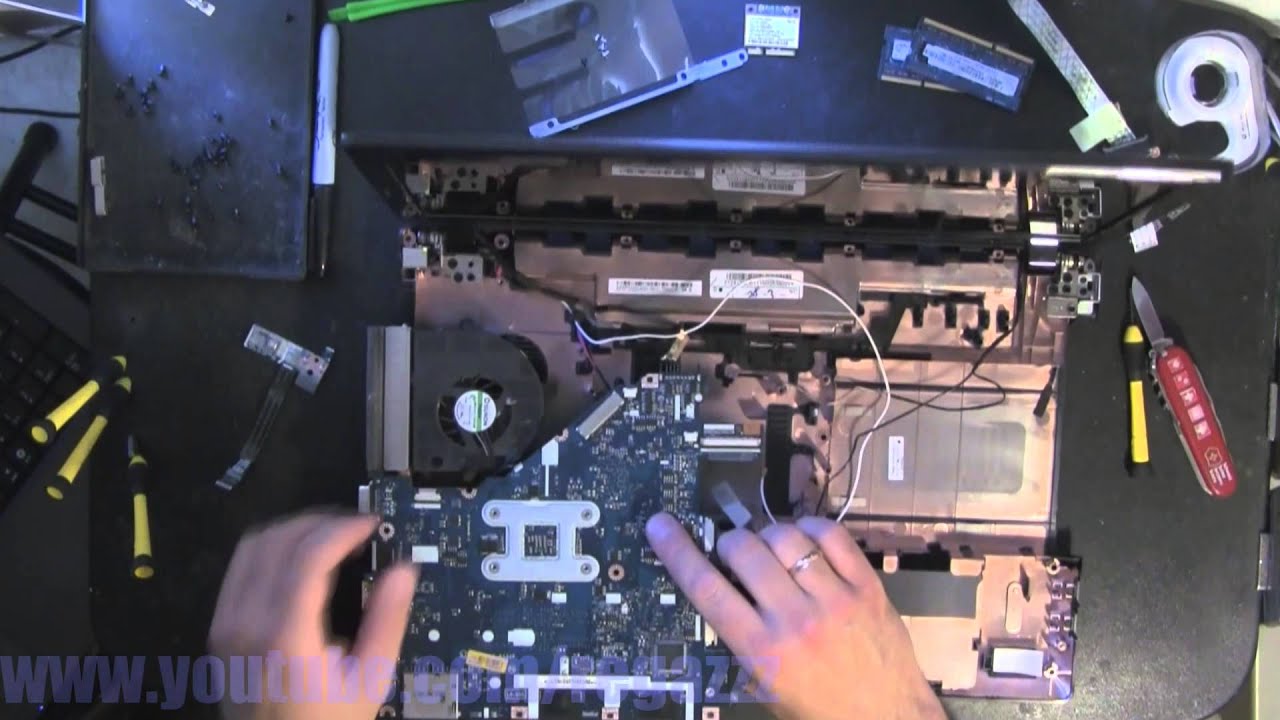 ACER ASPIRE 5552 take apart video, disassemble, how to open disassembly