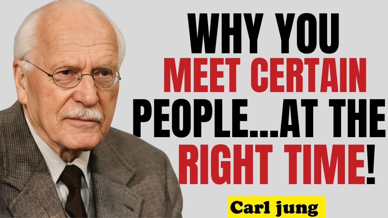 WHY YOU MEET CERTAIN PEOPLE AT THE RIGHT TIME | Carl Jung