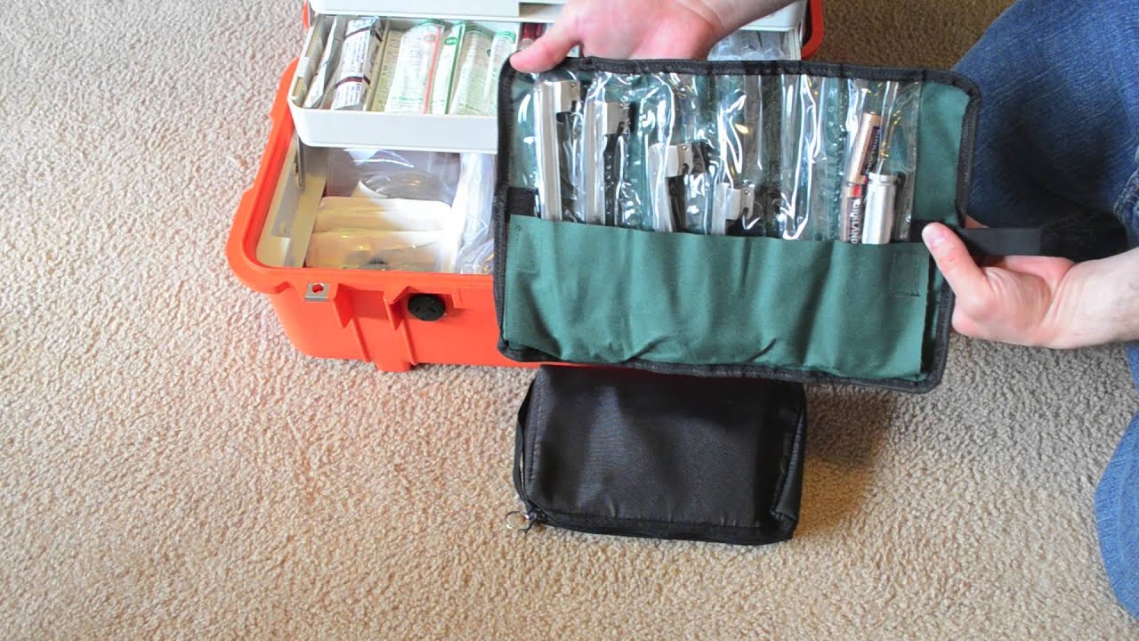 Advanced First Aid Kit - Pelican 1460 EMS Case