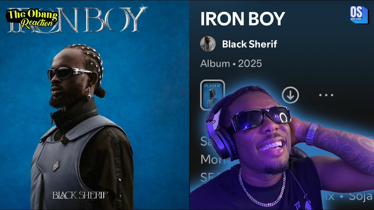 Black Sherif - Iron Boy Album Reaction | Australian  Reacts to Black Sherif New Album