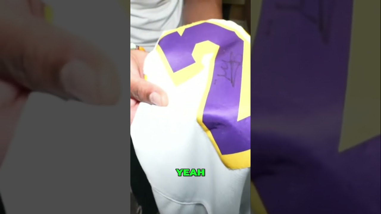LeBron James Signed My Jersey! Craziest Autograph Story EVER!
