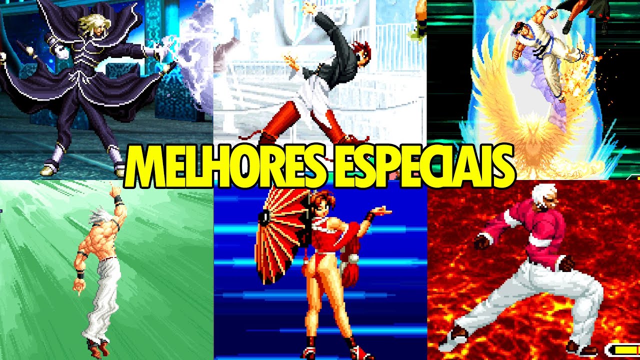 TOP 10 MELHORES ESPECIAIS DE THE KING OF FIGHTERS QUE MARCARAM GERAÇÕES