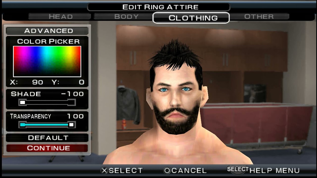 WWE SVR 2011 create Finn Balor (PSP)