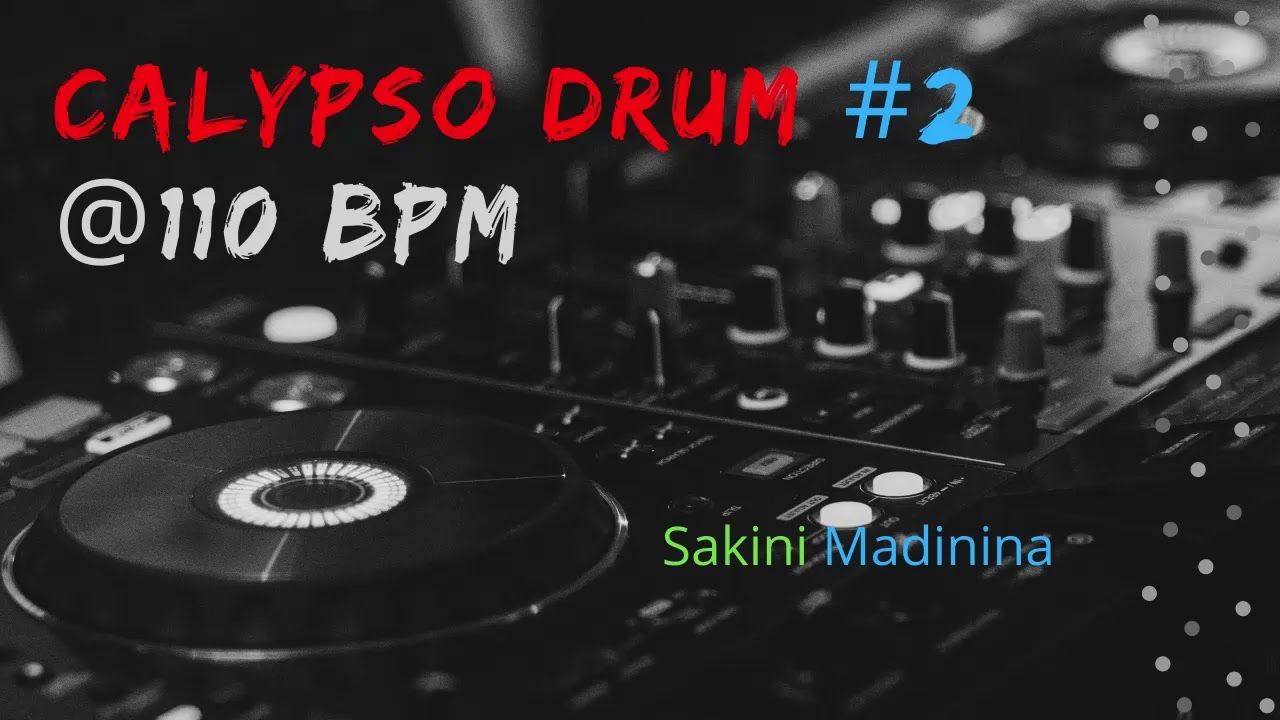 Calypso Drum Beat  #2 @ 110 Bpm