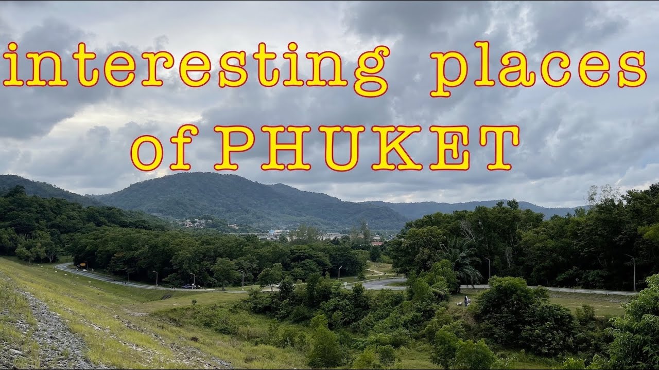 Interesting places of Phuket. Bang Wad Reservoir. Holidays at tropical island. Nature of Thailand.