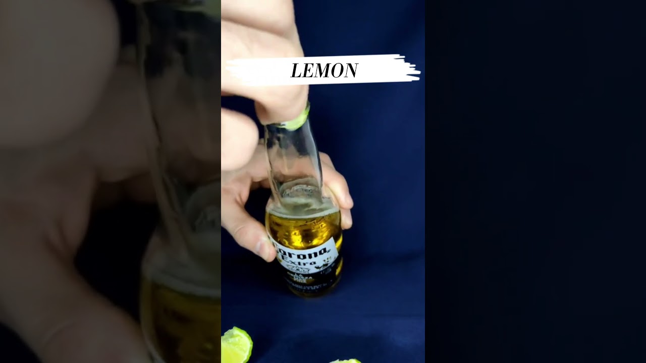 HOW TO DRINK CORONA BEER #shorts