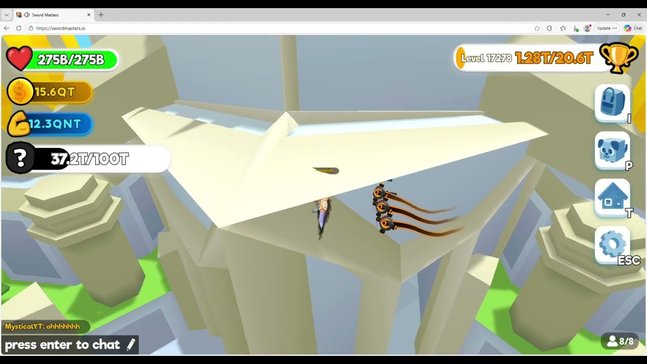 trying to get to the top of Asgard!!!!