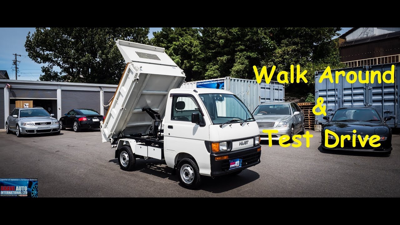 1998 Daihatsu Hijet 4WD Dump Truck | Japan Car Auction Purchase