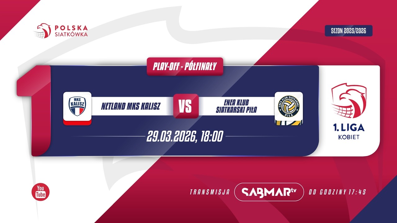 1LK: Play-off | Netland MKS Kalisz - Enea KS Piła