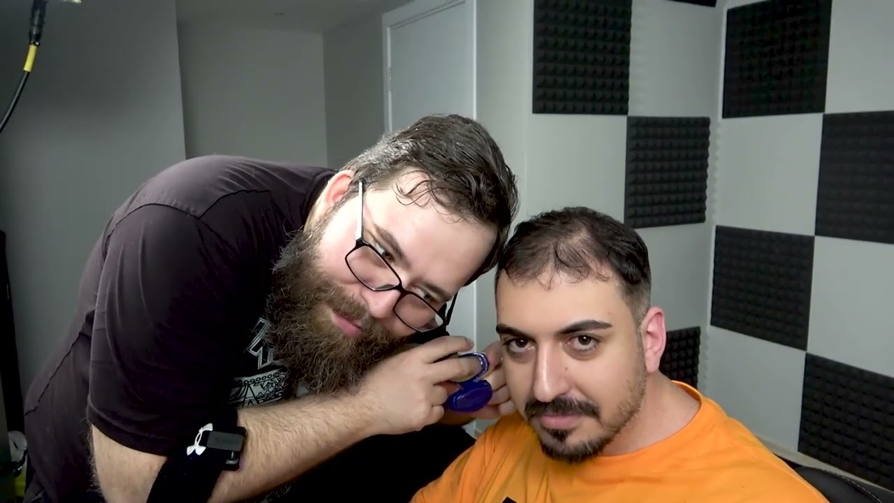 ARE YOU READY TO BE WITH LUNATIC BARBER??? ASMR Head Massage Face Massage Body Massage