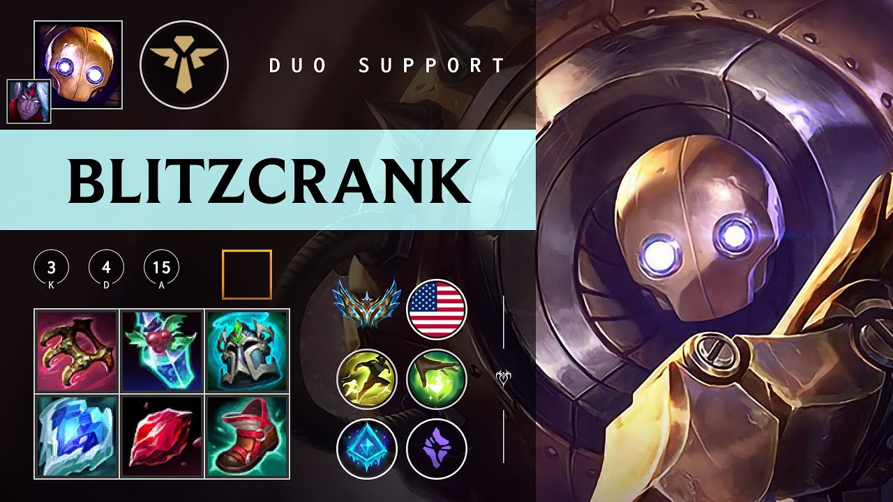 Blitzcrank Support vs Gnar - NA Challenger Patch 26.02