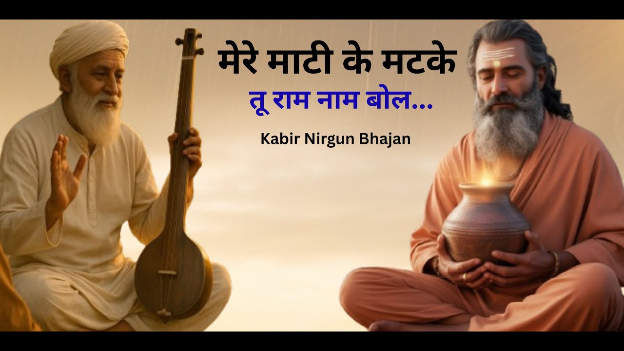 मेरे माटी के मटके तू राम नाम बोल | Kabir Bhajan | Nirgun Bhakti Song | kabir ke dohe 