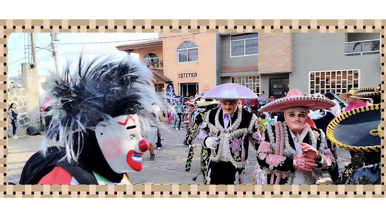 Carnaval🎉🎭 San Francisco Ocotlan 2025 Barrio del Centro,🎭🎭