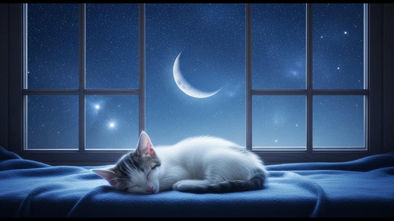 Cat Anxiety Healing Sounds 🎵 12 Hours