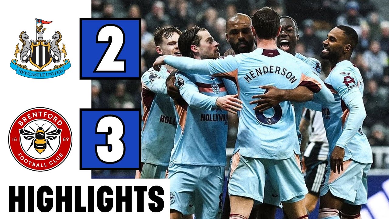 Newcastle vs Brentford 2-3 Highlights | Dango Ouattara Goal | Vitaly Janelt | Premier League 2025-26