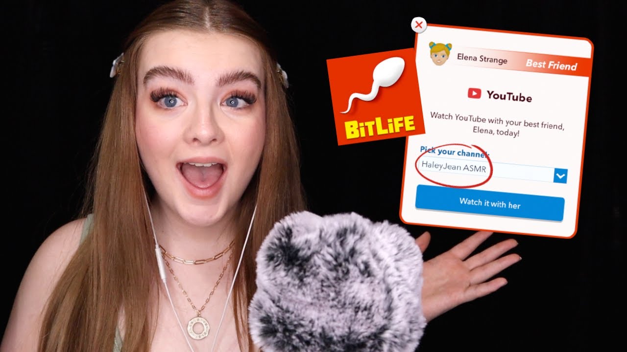 ASMR playing BitLife... I'M IN THE GAME!!