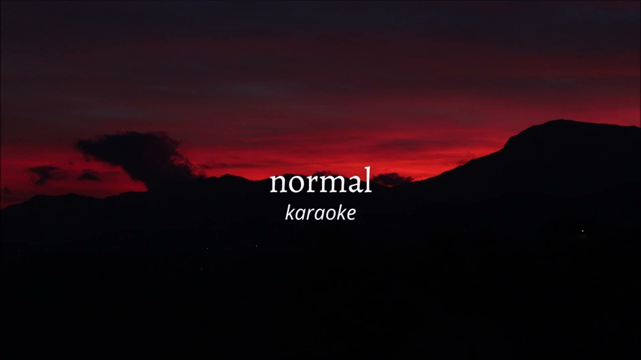 normal - carolina durante // karaoke instrumental