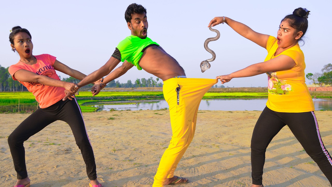 Funniest Fun Top New Comedy Video 2025 😂 amazing best of funny video Episode 1937 By Haha Idea