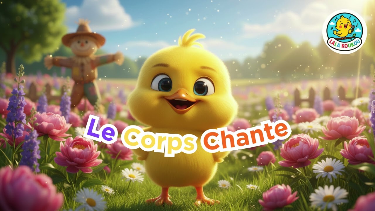 Le Corps Chante🐥 Chansons pour Enfants & Dessins Animés Éducatifs | Lala Koukou FR 🎵