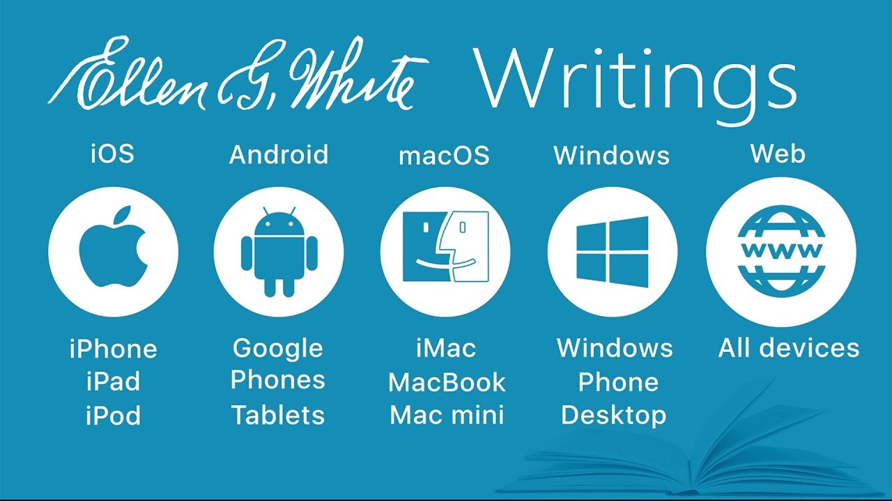 EGW Writings Intro to Android, iOS, macOS, Windows, and Web