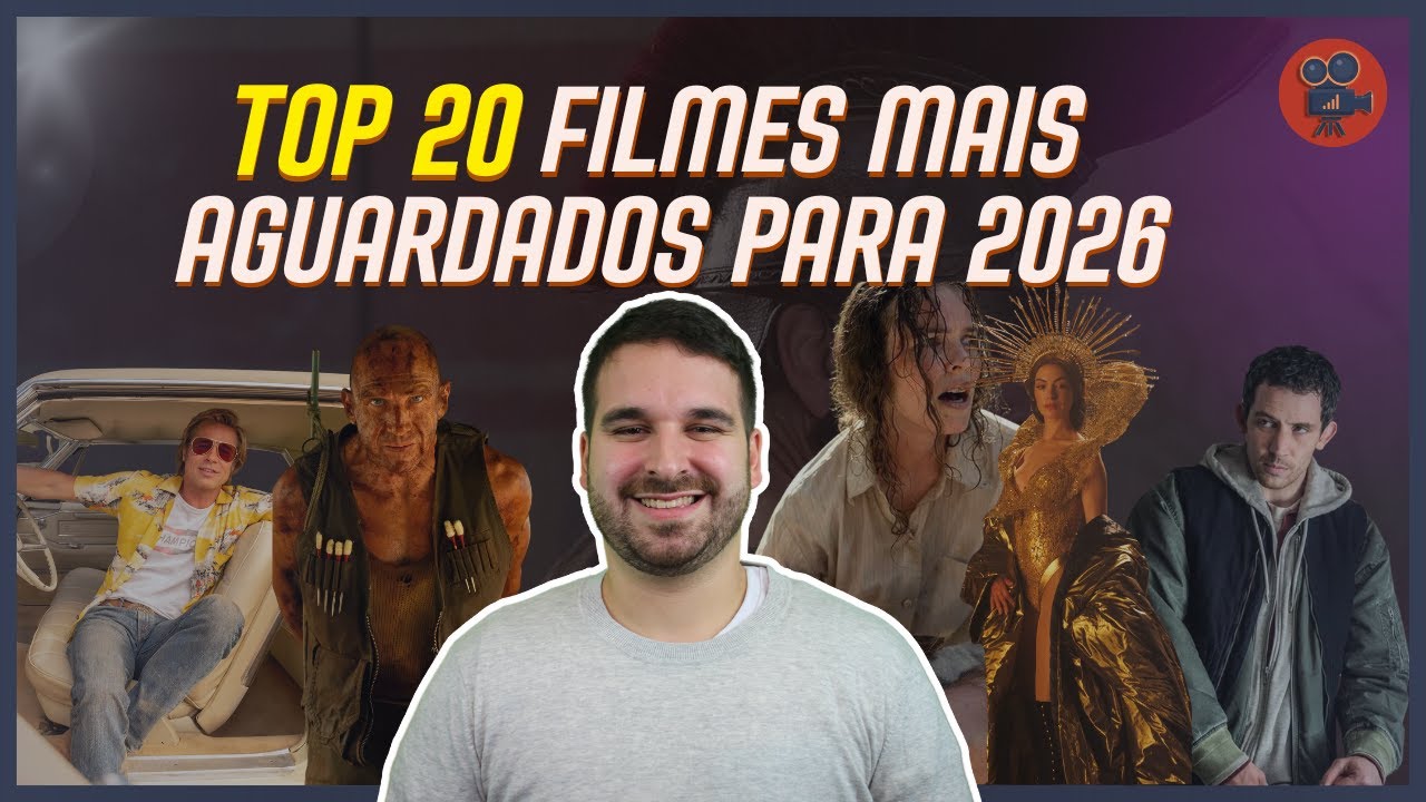Os 20 FILMES mais AGUARDADOS para 2026 que VOC&Ecirc; N&Atilde;O PODE PERDER!