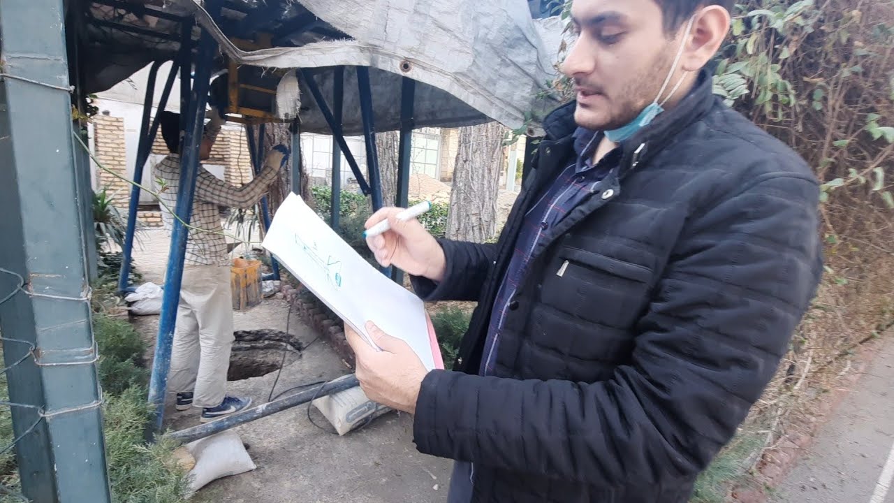 چاه فاضلاب جذبی  - دیتیل چاه جذبی فاضلاب
