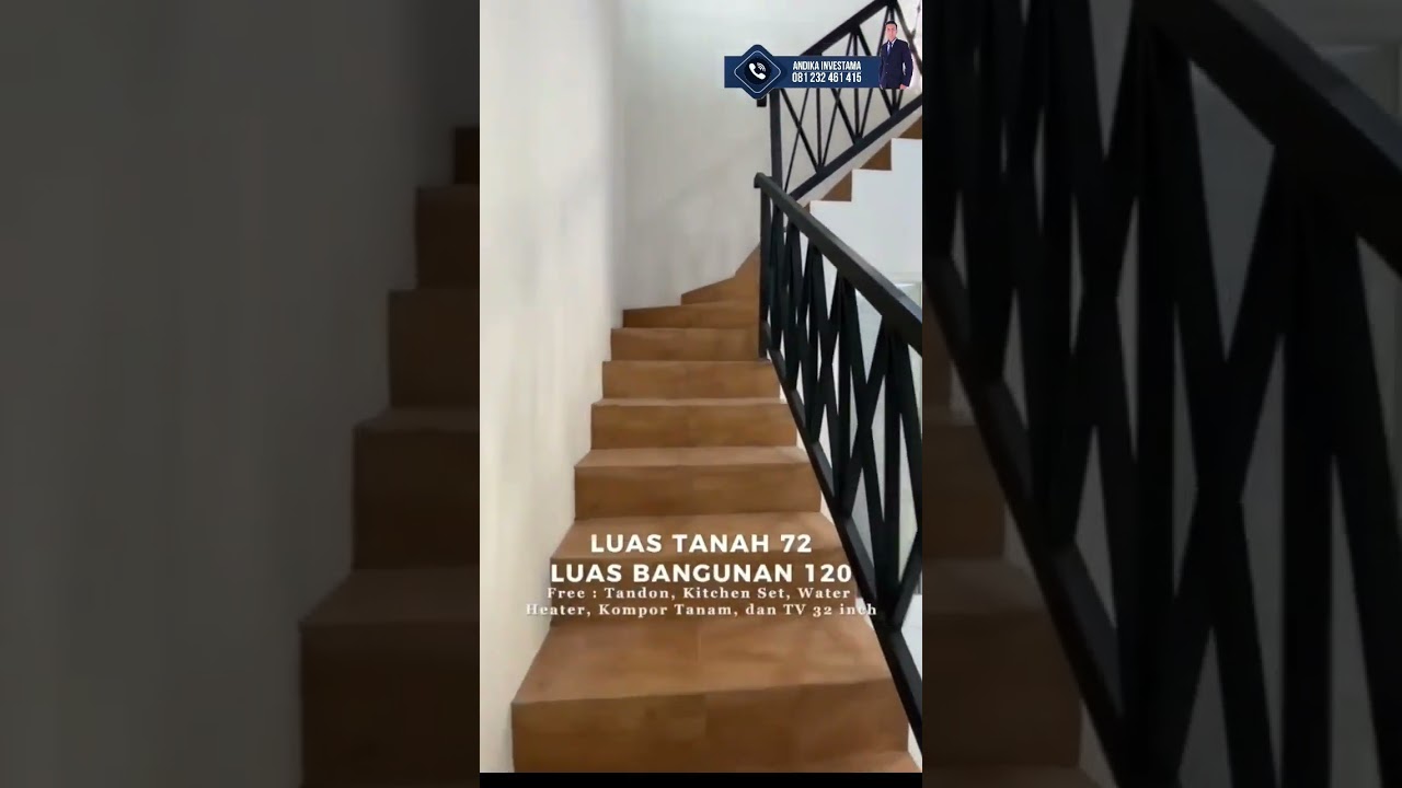 Dijual rumah 2 Lantai Suhat Kota Malang 935jt #rumahmalangkota #rumahdimalang#carirumahmalang .6