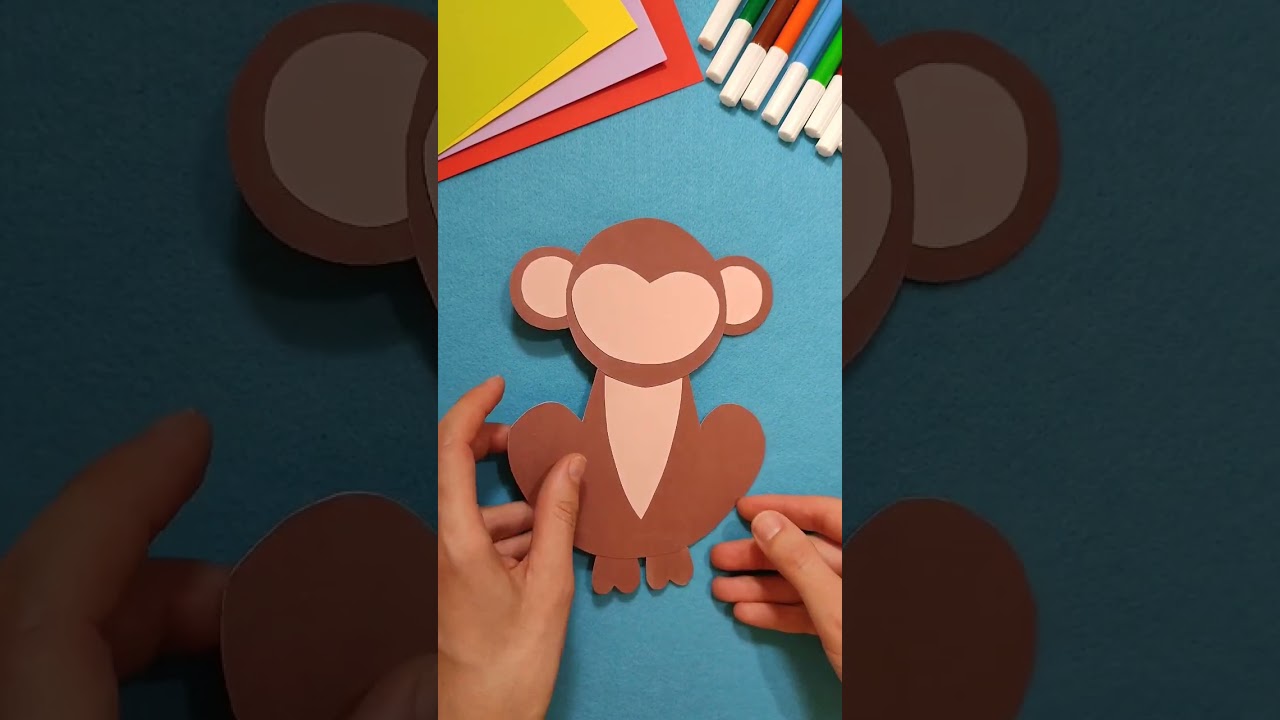Funny paper Monkey 🐒 