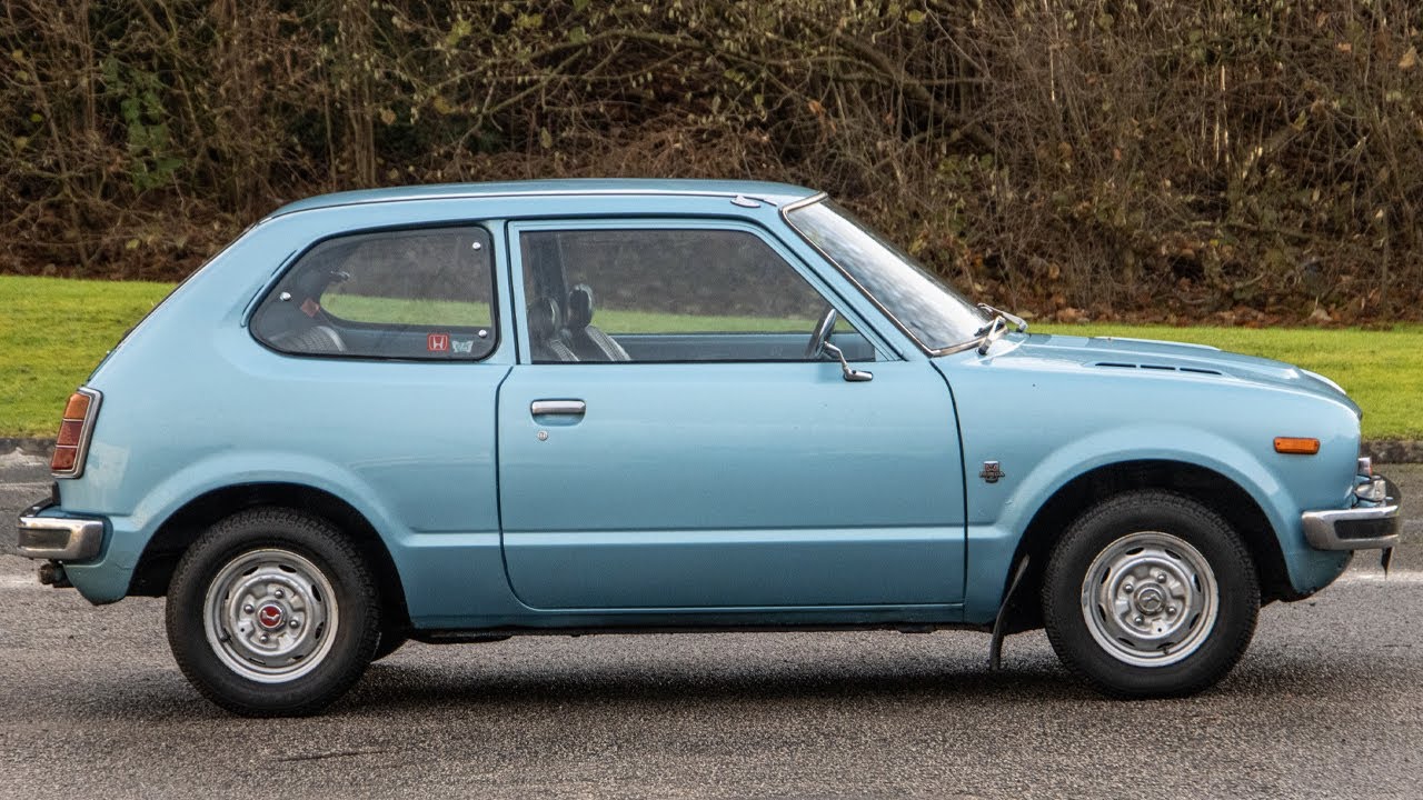 1975 Honda Civic (1200 non CVCC) First Start!