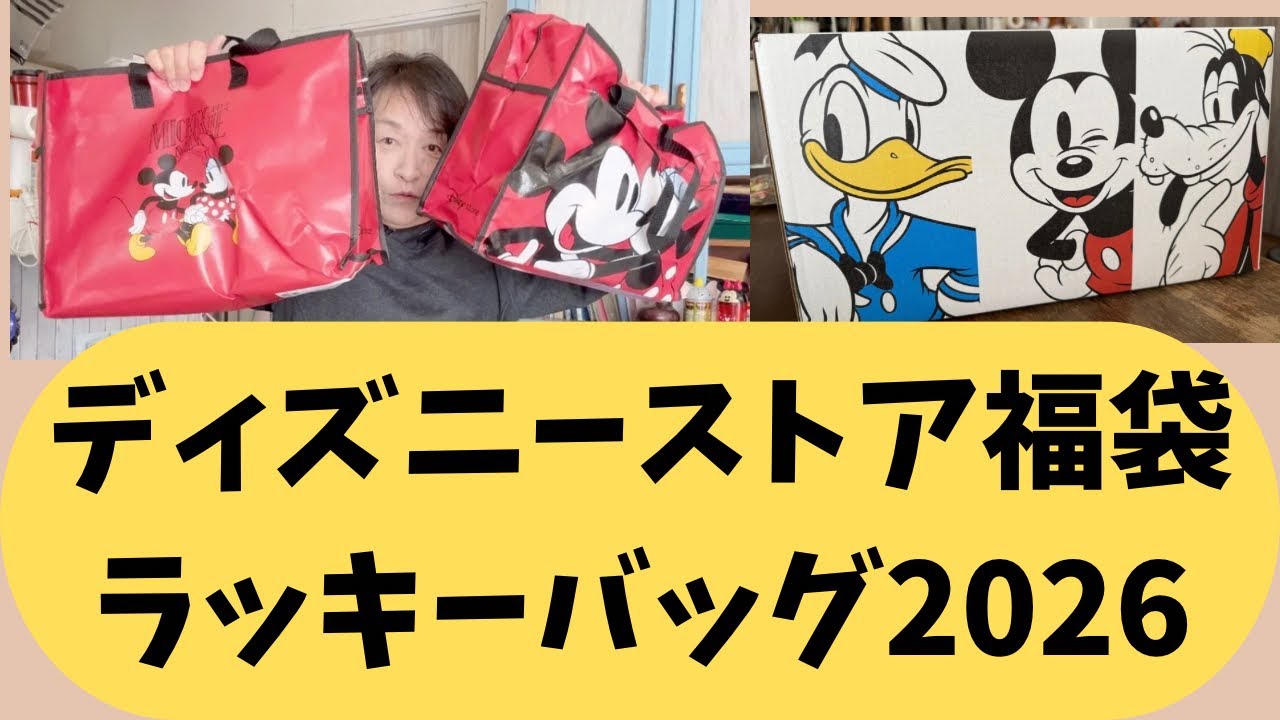【ディズニーストア福袋　ラッキーバッグ2026】