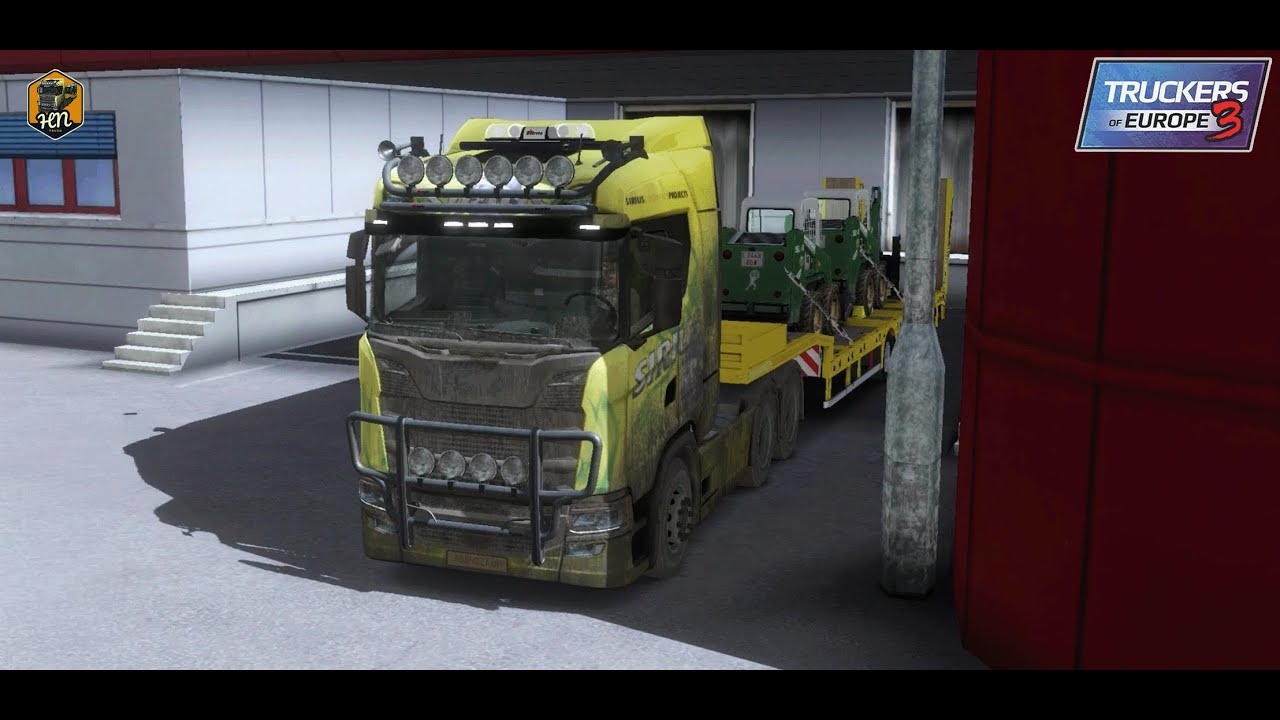 Truckers Of Europe 3 | Backhoe Excavator Transport, Driving Simulator(Android, iOS)Truck Gameplay HD