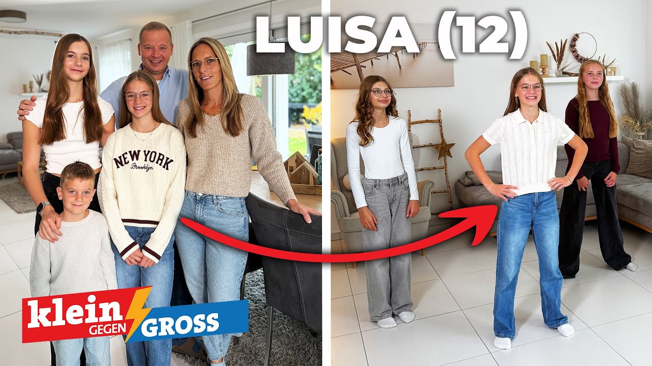 Luisa (12) liebt Musik und Tanzen! | Klein gegen Groß