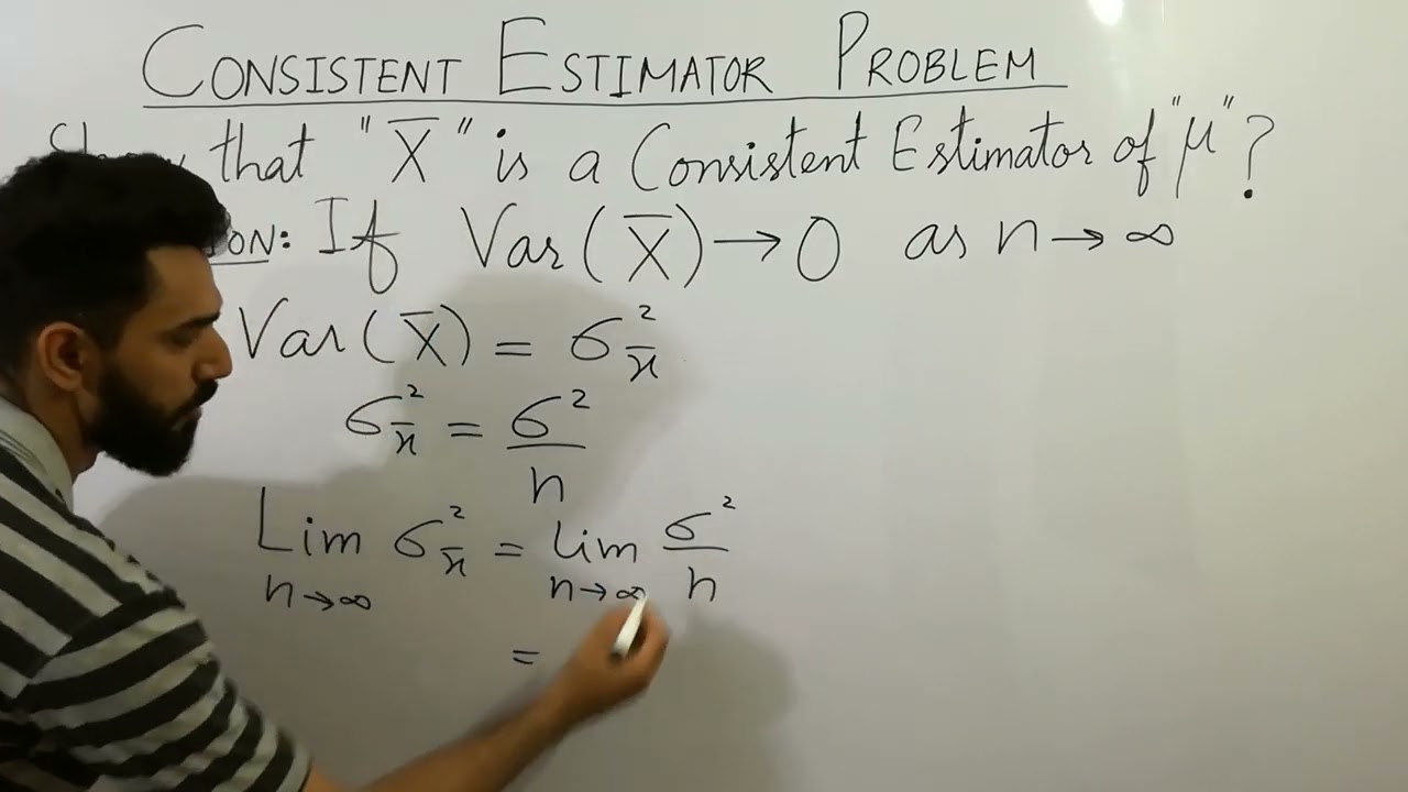 Consistent Estimator Problem