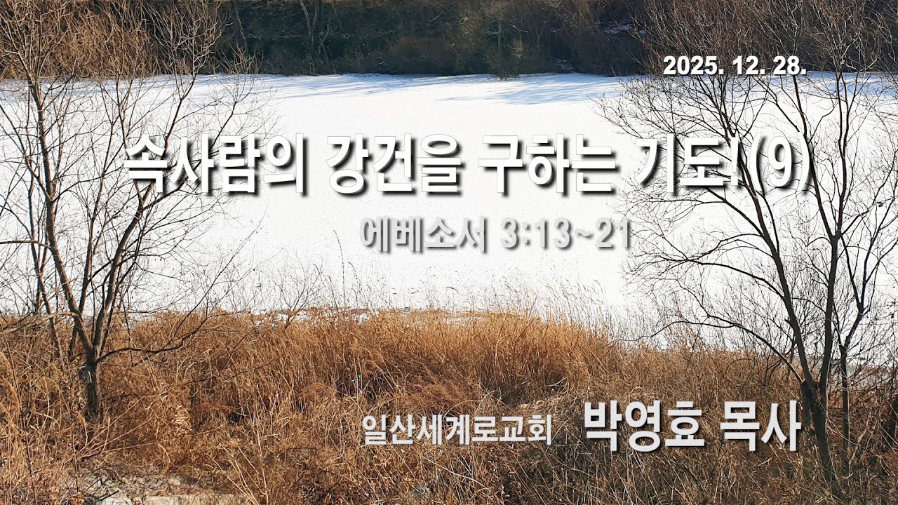 2025년 12월 28일 주일설교 |