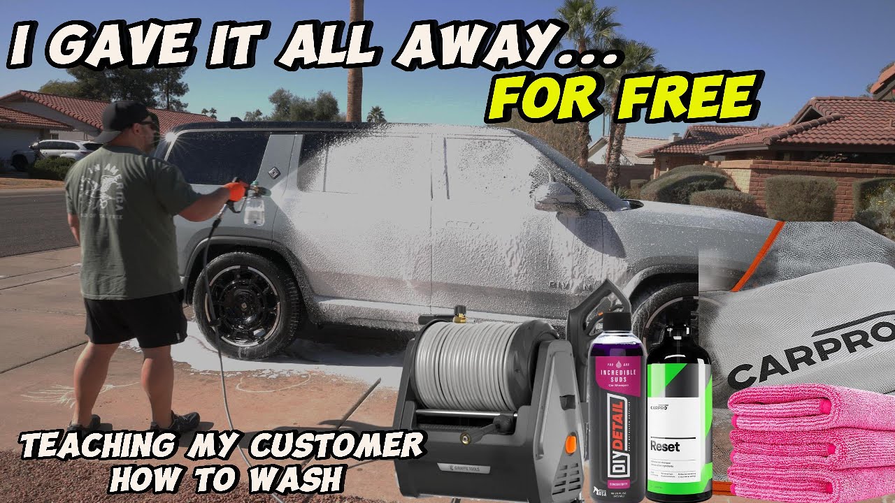 How To Wash Your Car In Direct Sun ☀️ | Efficient Car Washing